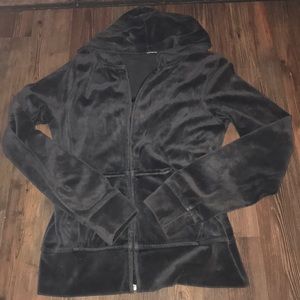 Velour zip up